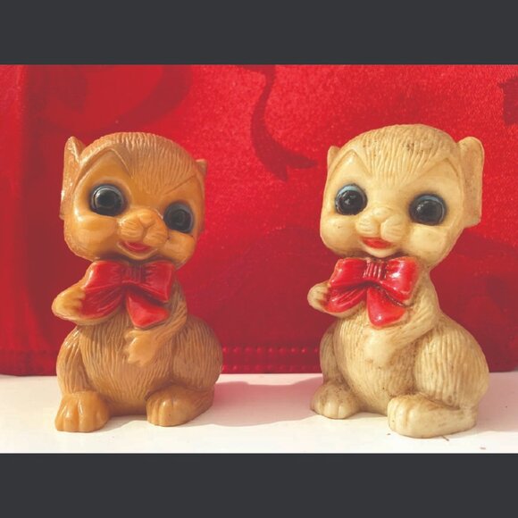 Vintage Mouse Salt & Pepper Shakers - 1970s - Picture 1 of 4